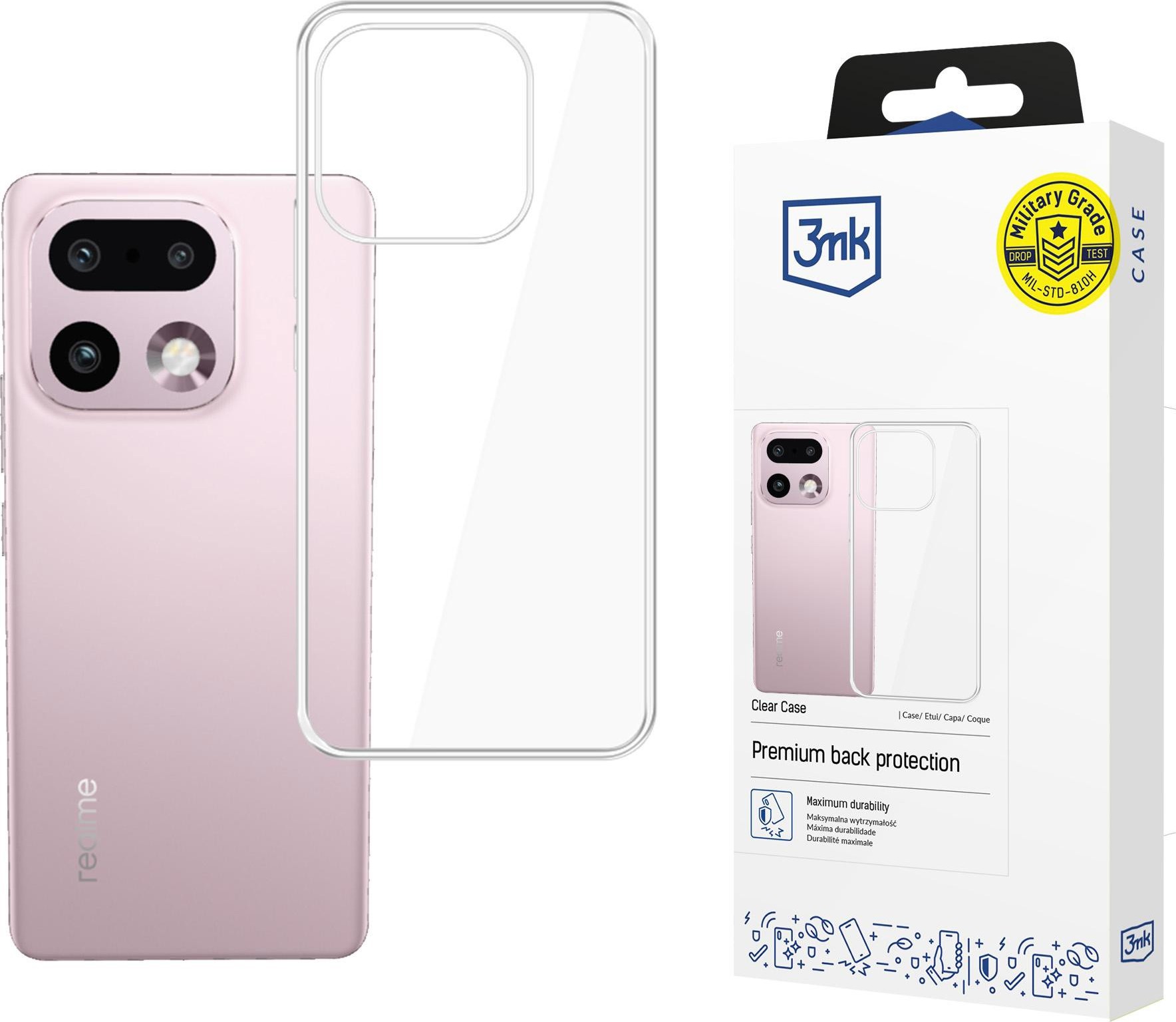 3mk ochranný kryt Clear Case pro Realme 16 Pro+ 5G
