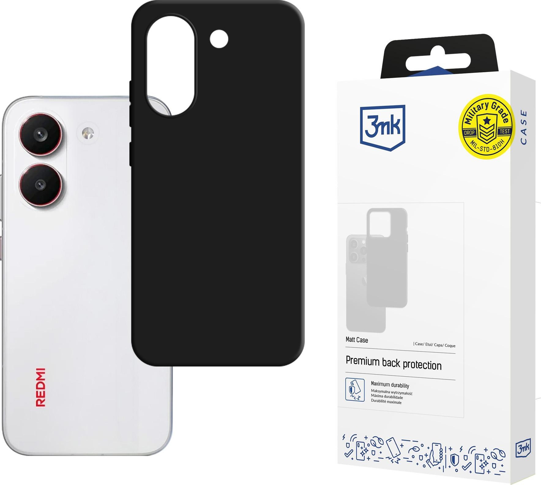3mk ochranný kryt Matt Case pro POCO X8 Pro