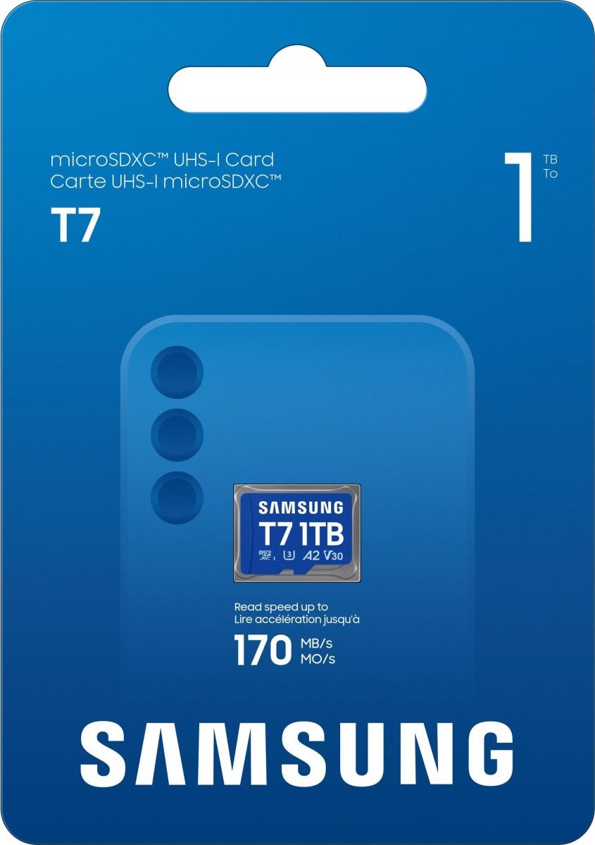 Samsung micro SD karta T7 - 1TB + USB adaptér