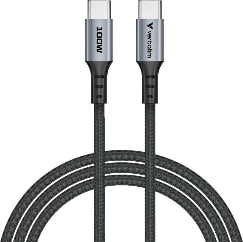 VERBATIM Kabel USB-C Sync & Charge, 100W, 120cm