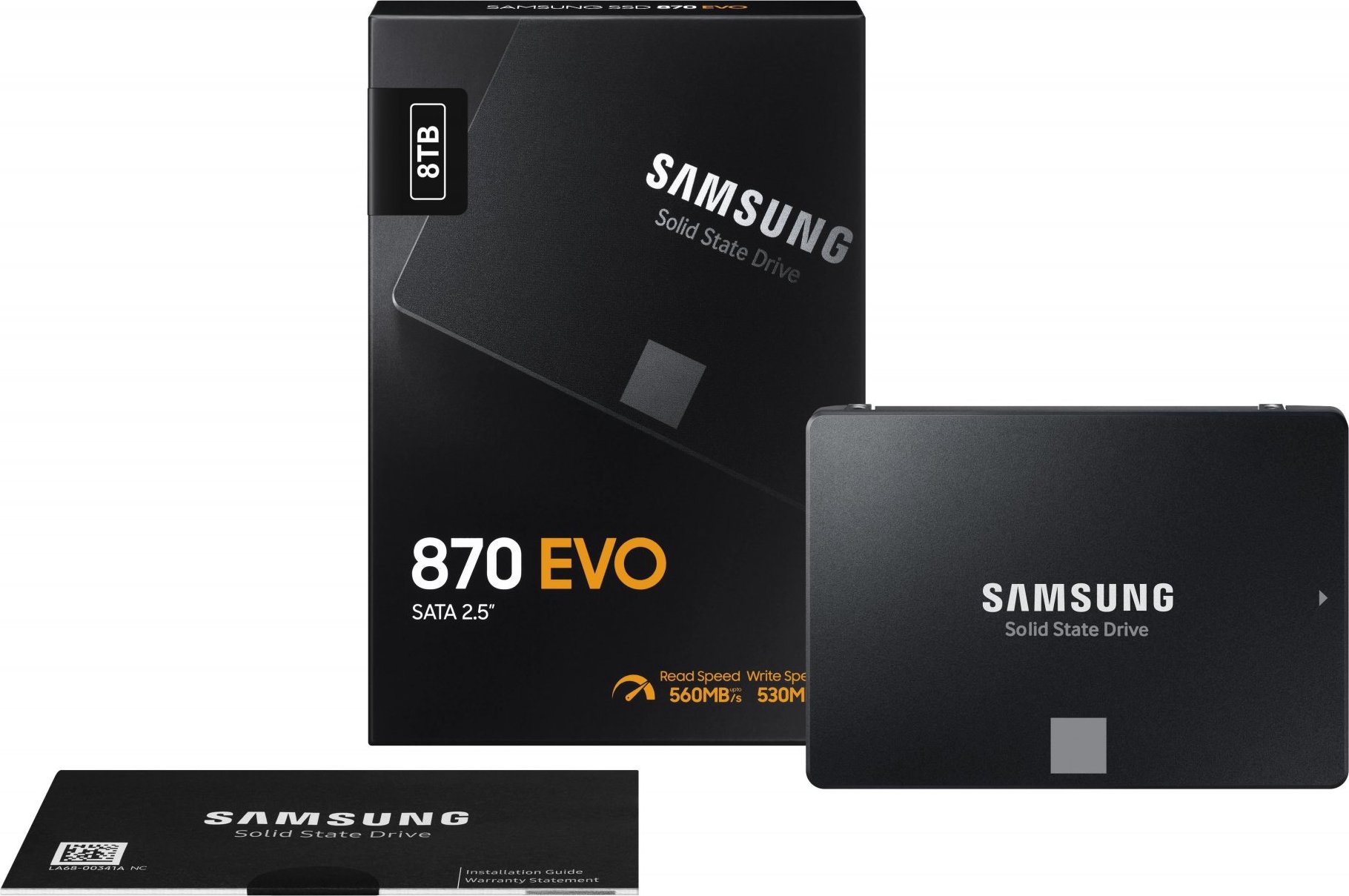 SSD 2,5" Samsung 870 EVO SATA III-8000GB