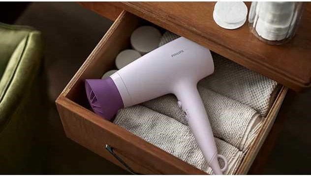 Philips Series 3000 BHD341/10 fén na vlasy bílý, 2100 W, ThermoProtect, 6 nastavení, studený vzduch