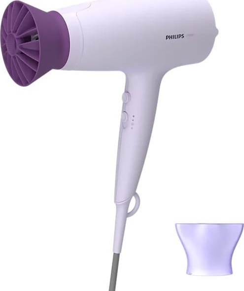 Philips Series 3000 BHD341/10 fén na vlasy bílý, 2100 W, ThermoProtect, 6 nastavení, studený vzduch