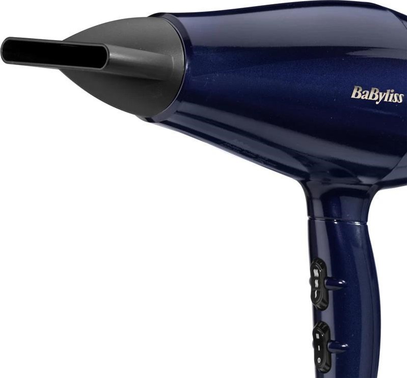 BaByliss 5911E Black Onyx fén, regulace rychlosti a teploty, funkce chladného vzduchu, ergonomická rukojeť