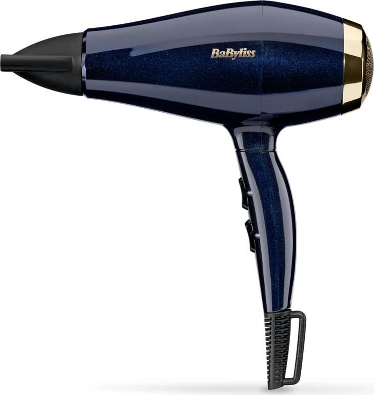 BaByliss 5911E Black Onyx fén, regulace rychlosti a teploty, funkce chladného vzduchu, ergonomická rukojeť