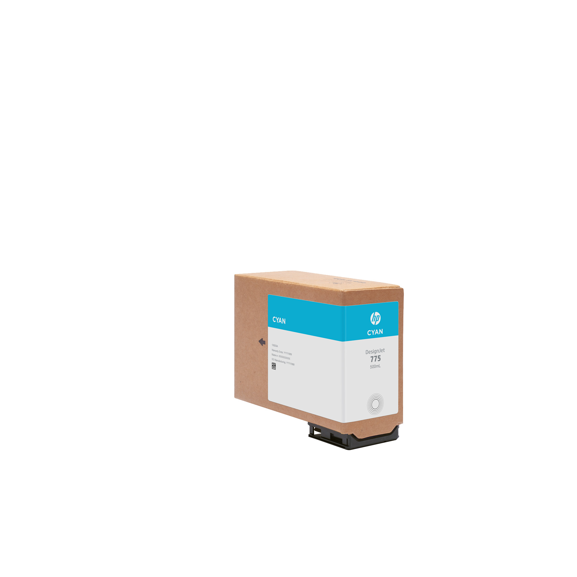 HP Inc. HP 775 500-ml Cyan Ink Cartridge