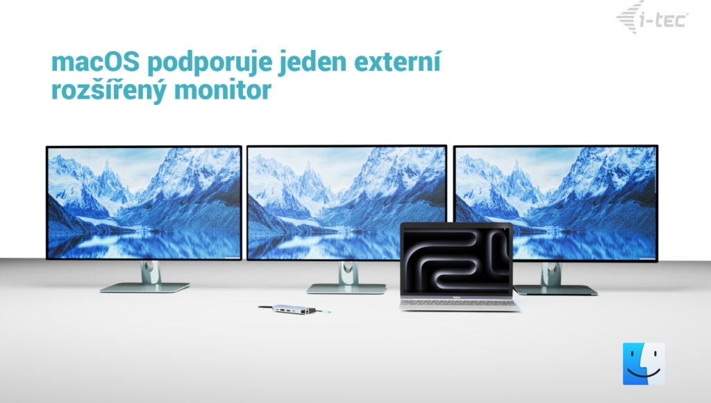 i-tec USB-C Metal Nano 3x Display (DP, HDMI and VGA) Docking Station, PD 100 W
