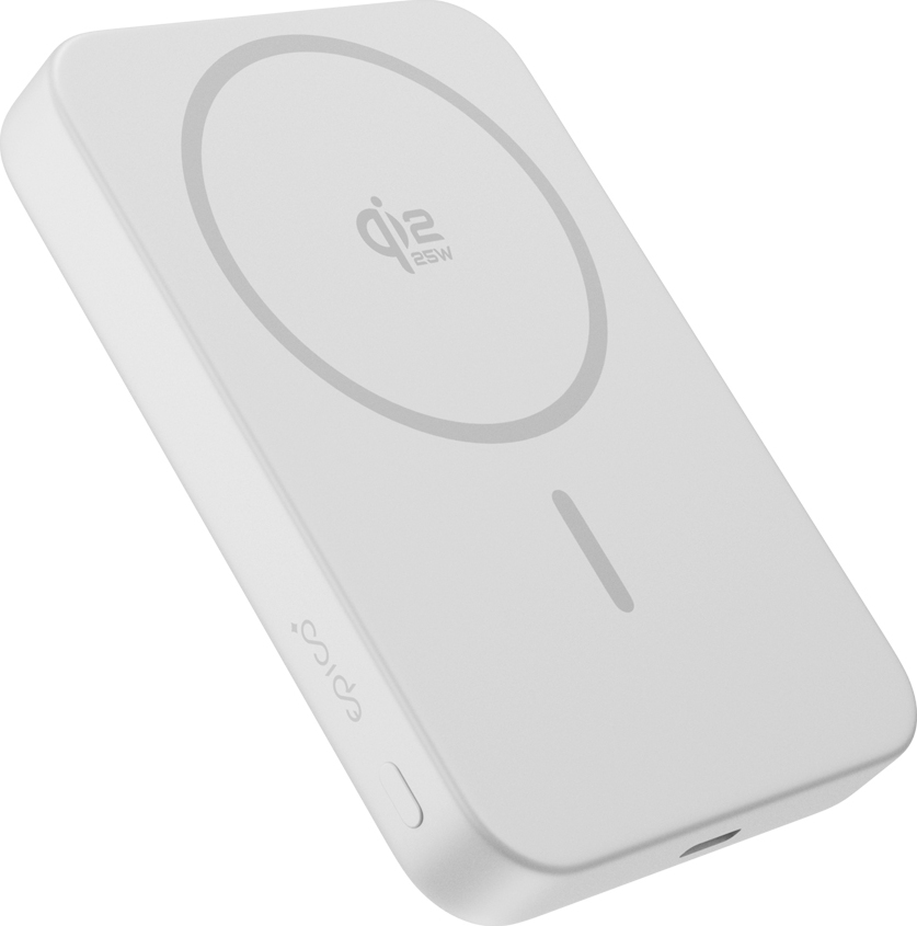Epico Qi2 25W 10000mAh Mag+ powerbanka EM75 - stříbrná