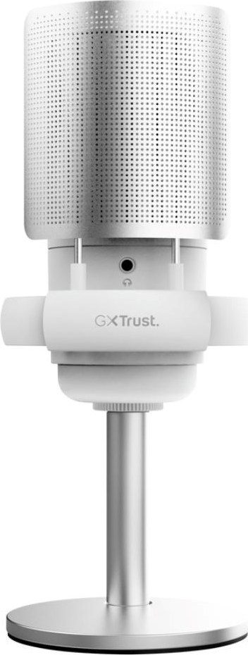 TRUST mikrofon GXT238 Auron, USB-C, RGB, bílá