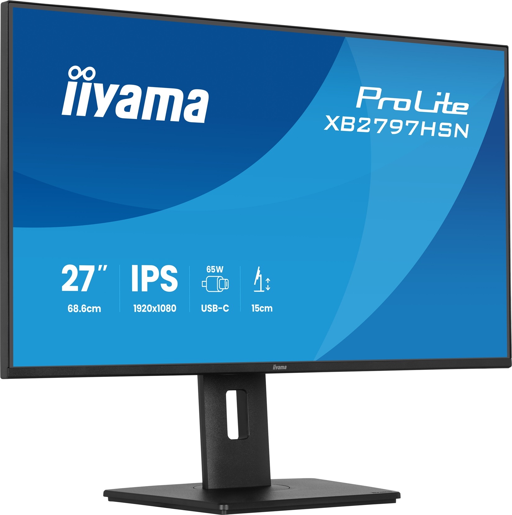 iiyama ProLite/XB2797HSN-B1/27"/IPS/FHD/120Hz/1ms/Černá/5R