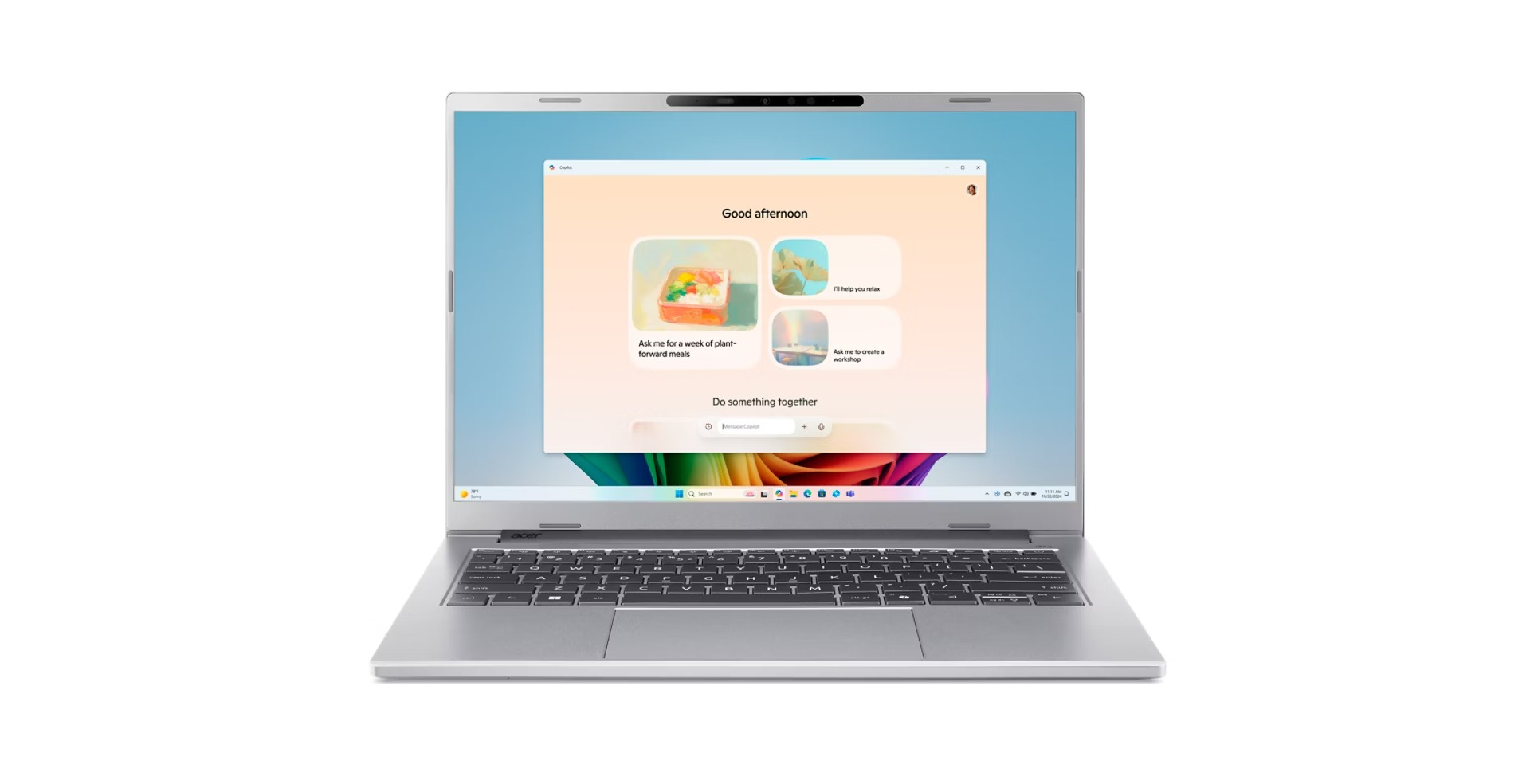 Acer Aspire 14 AI/A14-53M-7328/U7-256V/14"/WUXGA/16GB/512GB/Intel int/W11H/Silver/2R