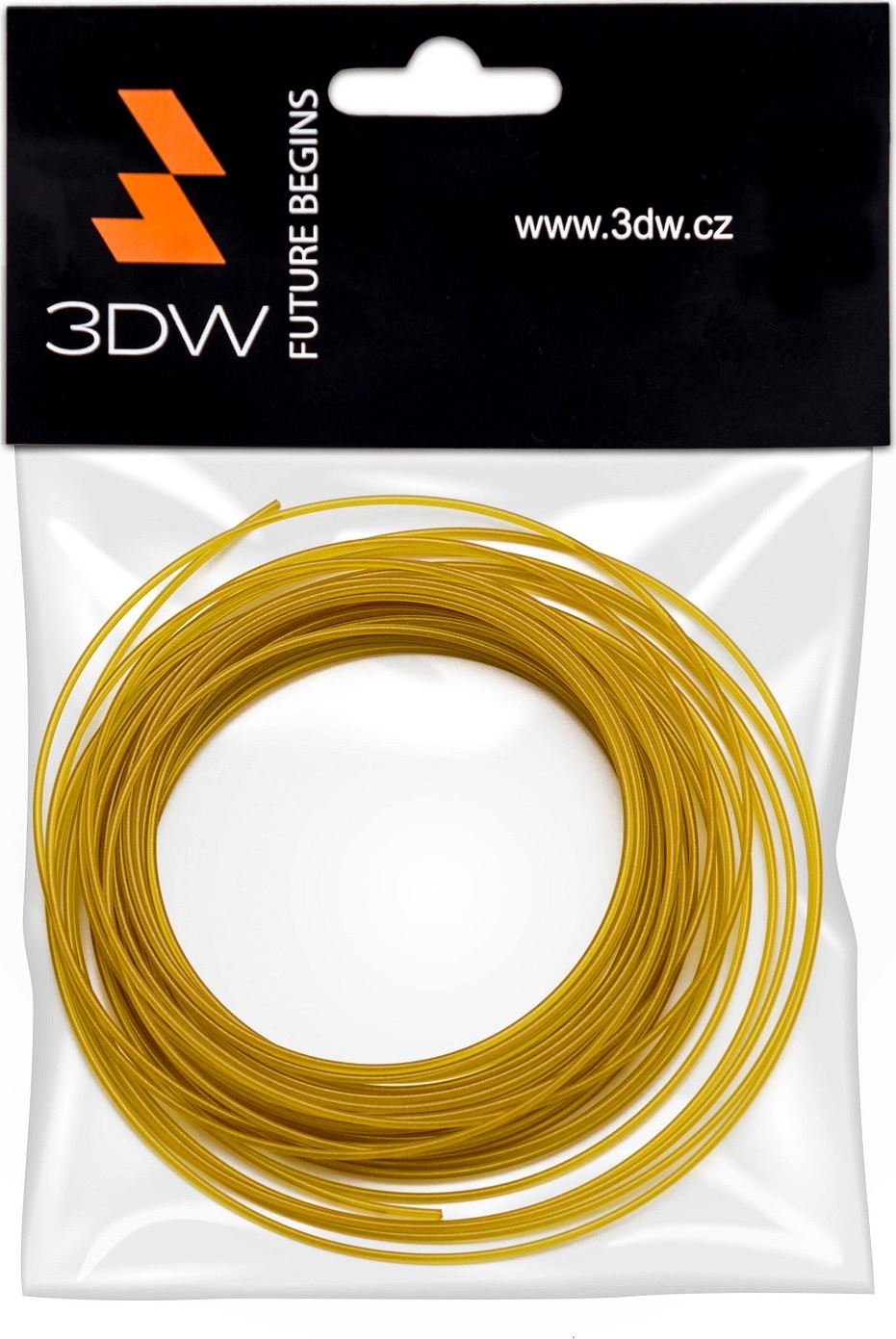 ARMOR 3DW - ABS filament 1,75mm zlatá,10m, tisk 200-230°C