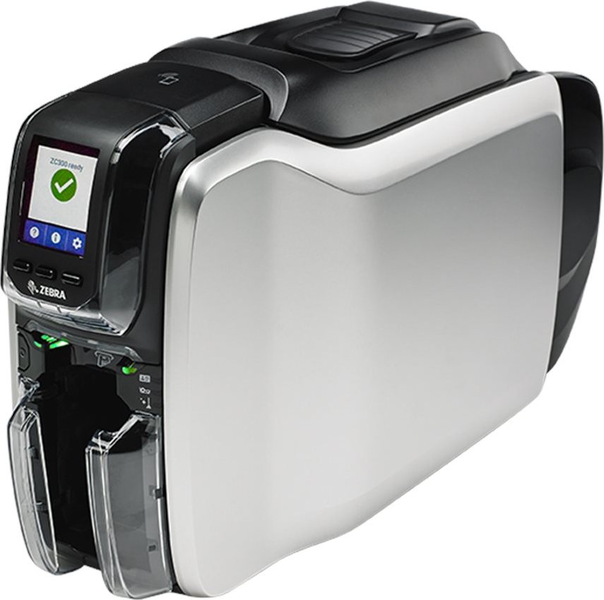 Zebra - tiskárna karet - Printer ZC300, Dual Sided, USB & LAN, Mifare, Contact & Magnetic Encoder