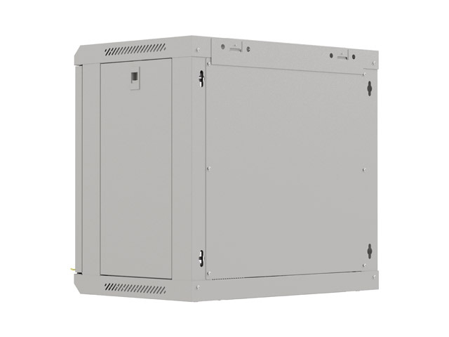 LANBERG 19" RACKOVÁ SKŘÍŇ PRO MONTÁŽ NA STĚNU 9U/540X350 (FLAT PACK) S PROSKLENÝMI DVEŘMI ŠEDÁ