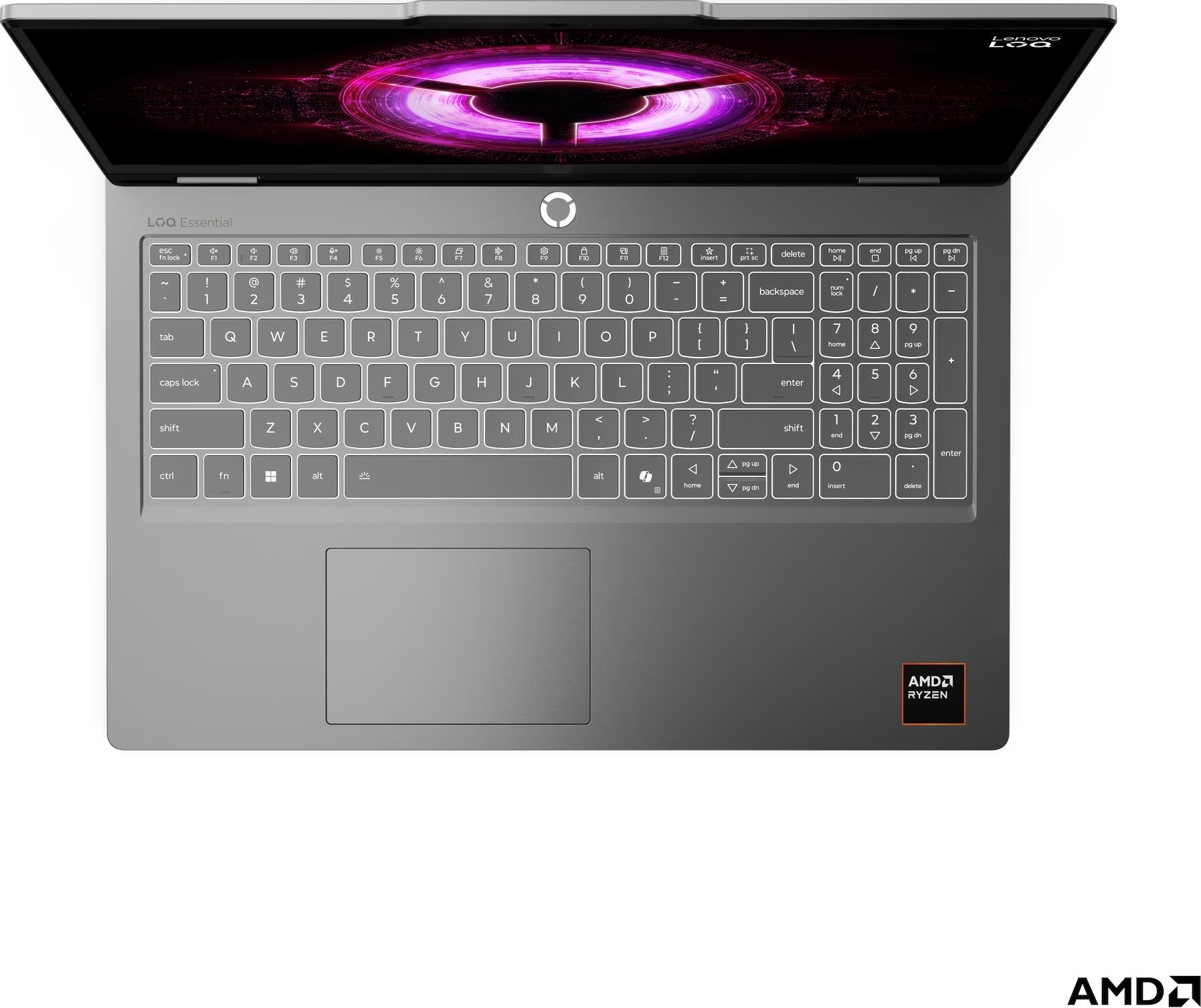 Lenovo LOQ/Essential 15ARP11/R7-170/15,6"/FHD/16GB/1TB/RTX 5060/bez OS/Gray/2R