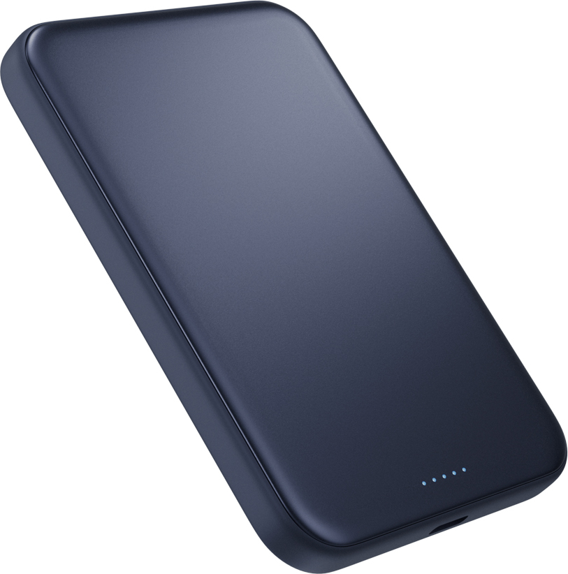 Epico Qi2 25W 5000mAh Mag+ powerbanka EM55 - modrá