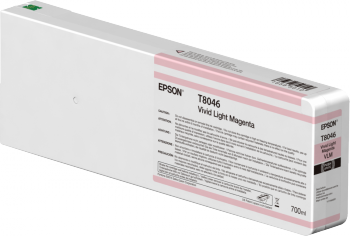 Epson Singlepack Vivid Light Magenta T804600 UltraChrome HDX/HD 700ml