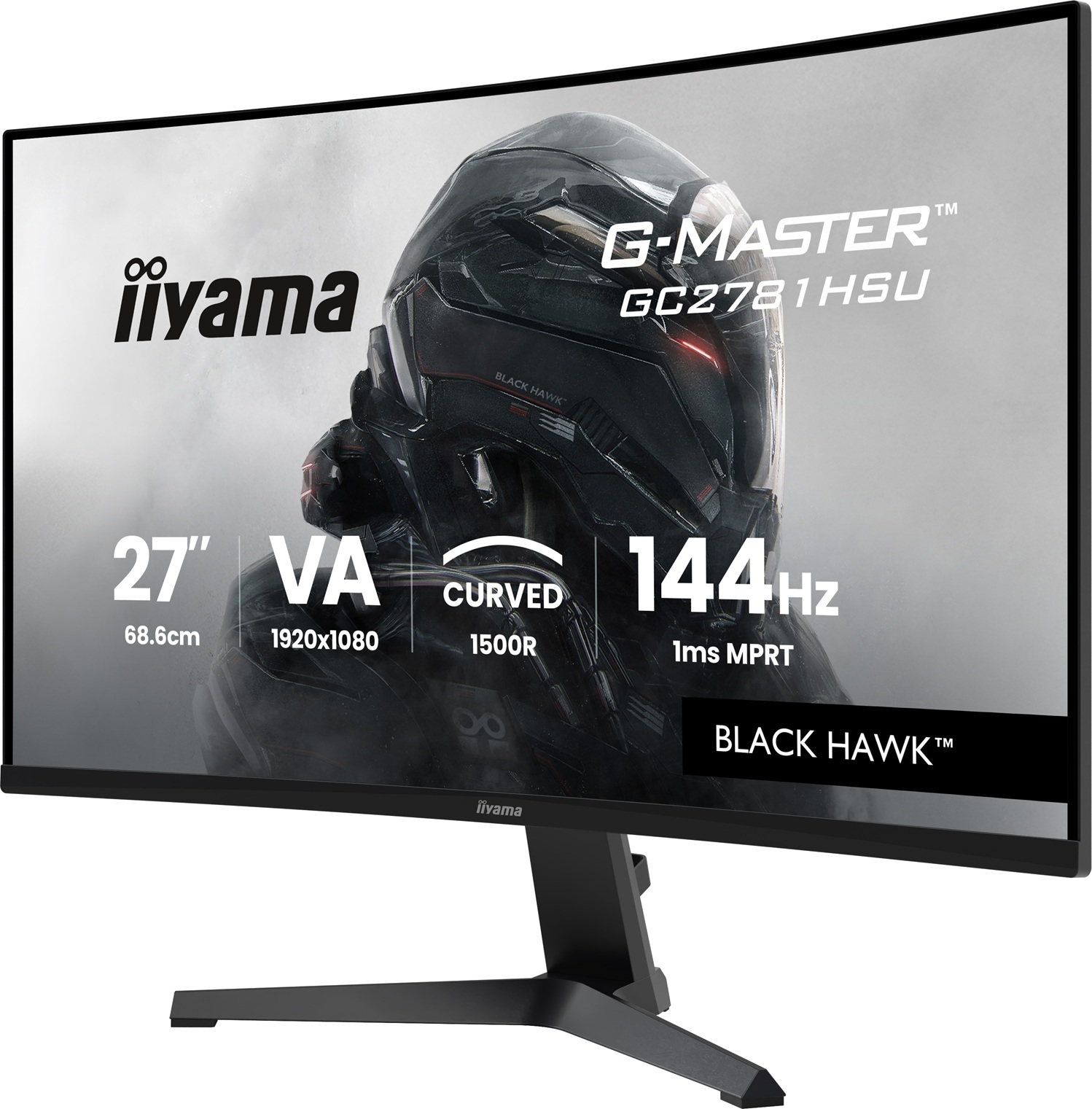 iiyama G-Master/GC2781HSU-B1/27"/VA/FHD/144Hz/1ms/Černá/3R
