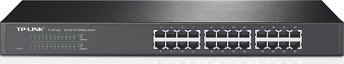 TP-Link TL-SF1024 24x 10/100Mb Rackmount Switch