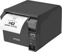 EPSON POKLADNÍ SYSTÉMY - Epson TM-T70II (025A0): Serial + Built-in USB, PS, černá, EU