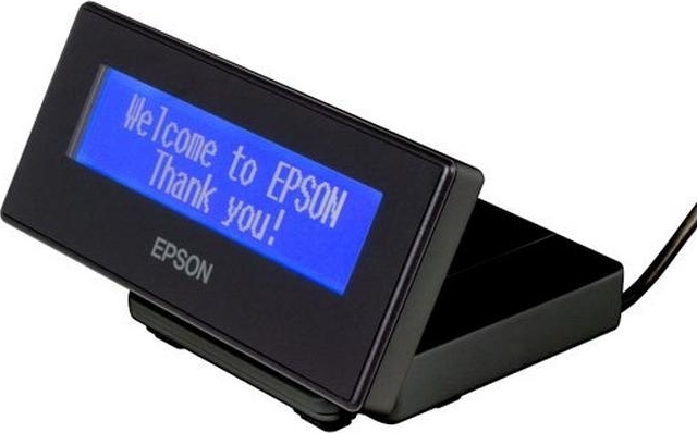 EPSON POKLADNÍ SYSTÉMY Epson DM-D30 (111): Customer Display for TM-m30 Black