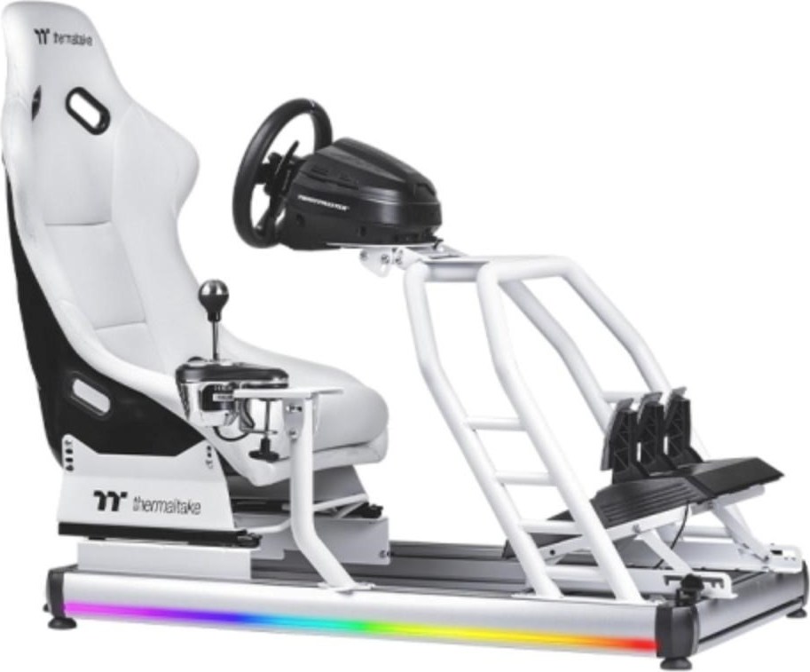THERMALTAKE Závodní kokpit GR500 Racing Simulator Cockpit, Bílá