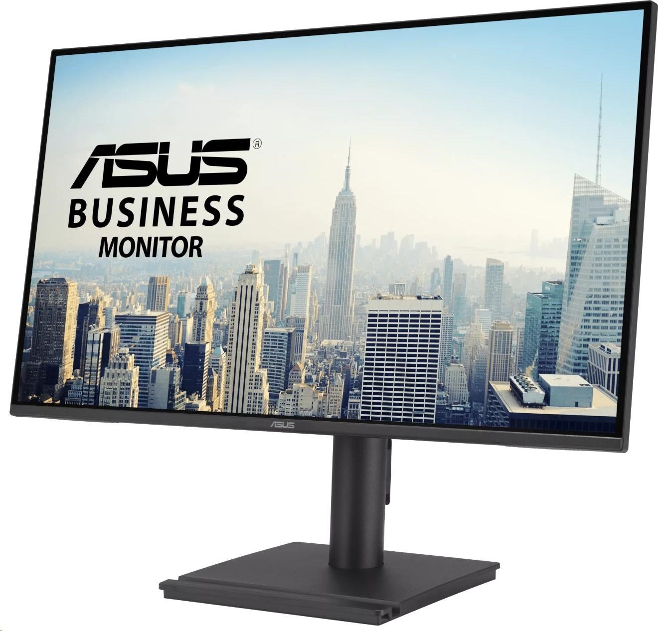 ASUS LCD 27" BE27AQ, 2560x1440, 350nits, 75Hz, 5ms, HDR10, High adj., Vesa, DP, HDMI, USB, Audio, Repro, Black