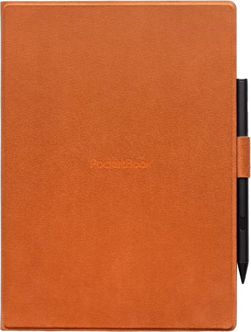 POCKETBOOK pouzdro Magnetic folio cover pro InkPad One (PB1030), tm. oranžové