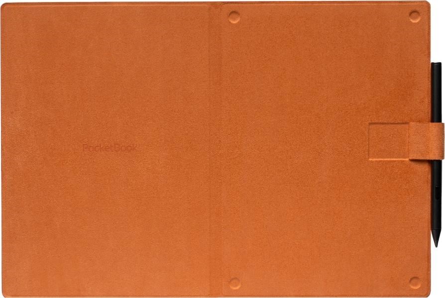POCKETBOOK pouzdro Magnetic folio cover pro InkPad One (PB1030), tm. oranžové