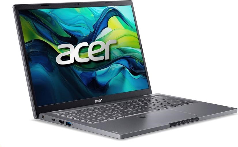 ACER NTB Aspire 14 (A14-51M-33LA),Core 3 100U,14"WUXGA,16GB,512GB SSD,Intel Graphics,W11H,Gray
