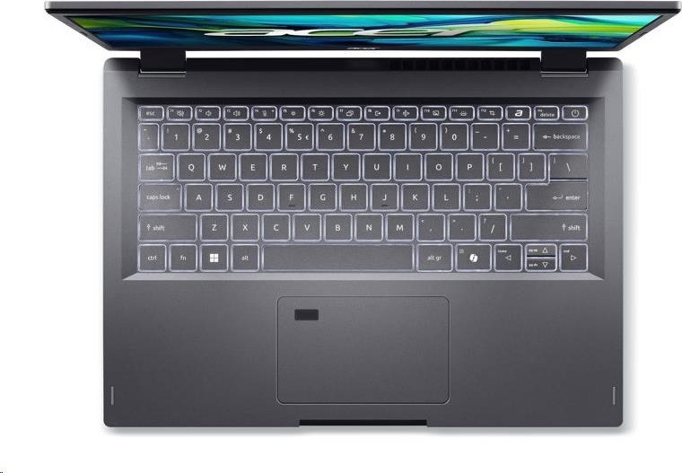 ACER NTB Aspire 14 (A14-51M-33LA),Core 3 100U,14"WUXGA,16GB,512GB SSD,Intel Graphics,W11H,Gray