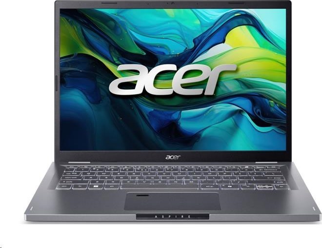 ACER NTB Aspire 14 (A14-51M-33LA),Core 3 100U,14"WUXGA,16GB,512GB SSD,Intel Graphics,W11H,Gray