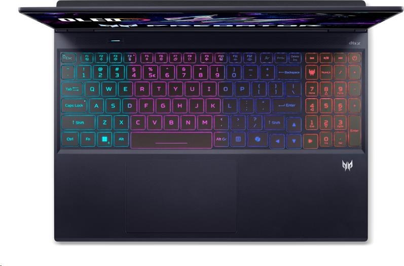 ACER NTB Predator Helios Neo 16S AI (PHN16S-I51-97NM),Ultra 9 386H,16"WQXGA,32GB,1TB SSD,RTX 5060,Linux,Black