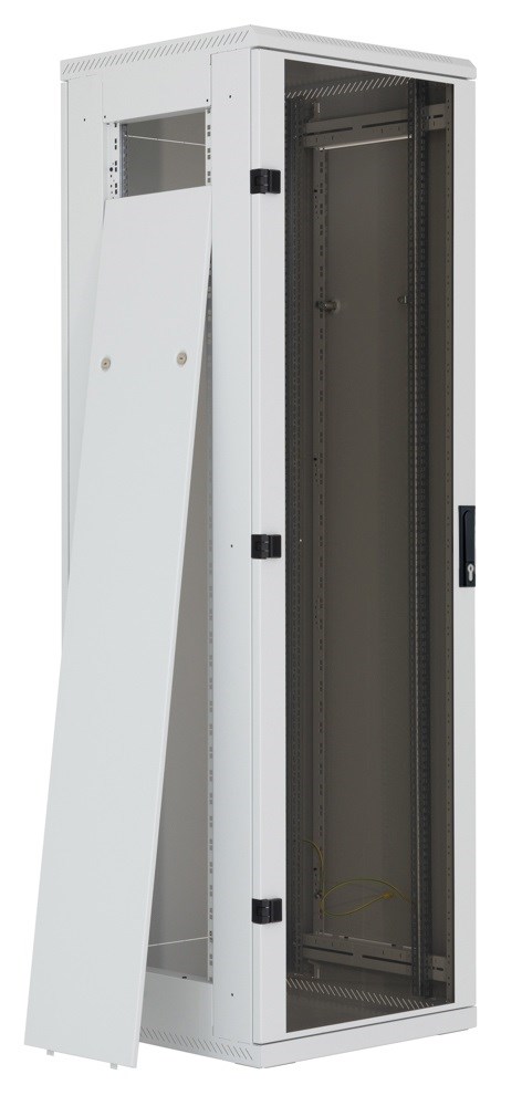 TRITON 19" rozvaděč stojanový RMA 37U 600x800, 800kg, skleněné dveře, svařovaný, šedý