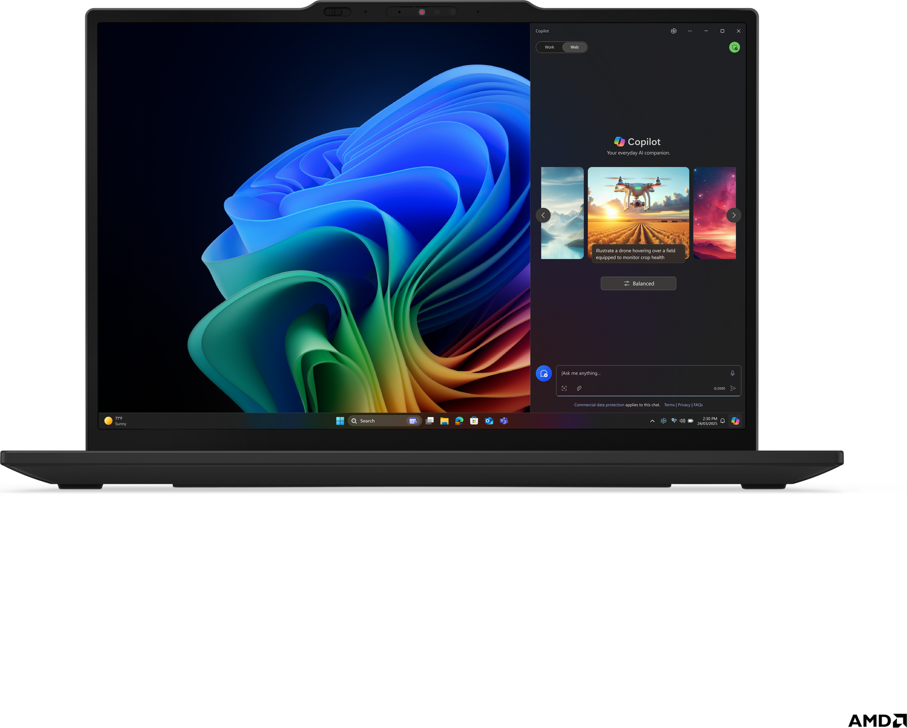 Lenovo ThinkPad X/ThinkPad X13 Gen 6 (AMD)/AI7PRO-350/13,3"/WUXGA/32GB/1TB/AMD int/W11P/Black/3R