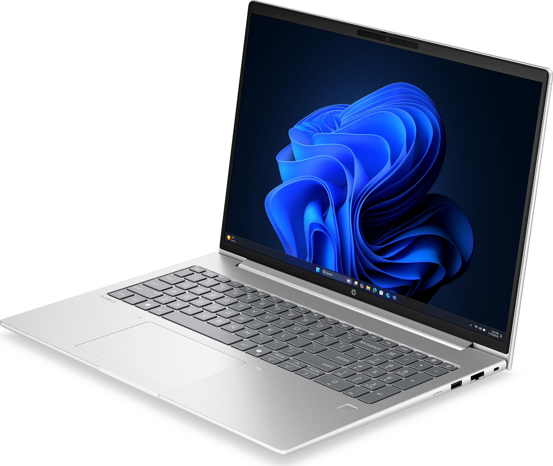 HP Inc. HP NTB ProBook 4 G2a 16" R5-230 WUXGA 300FHD, 1x16GB, 512GB, WiFi6E, BT, backlit keyb,bez adapteru, Win11Pro,3y PUR