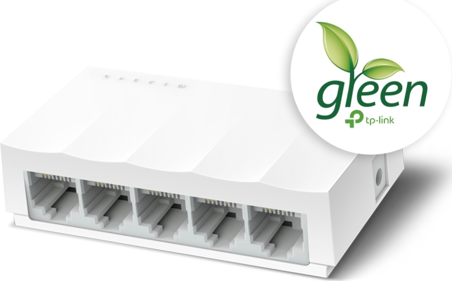 TP-Link LS1005 5x 10/100 Desktop Switch Fanless