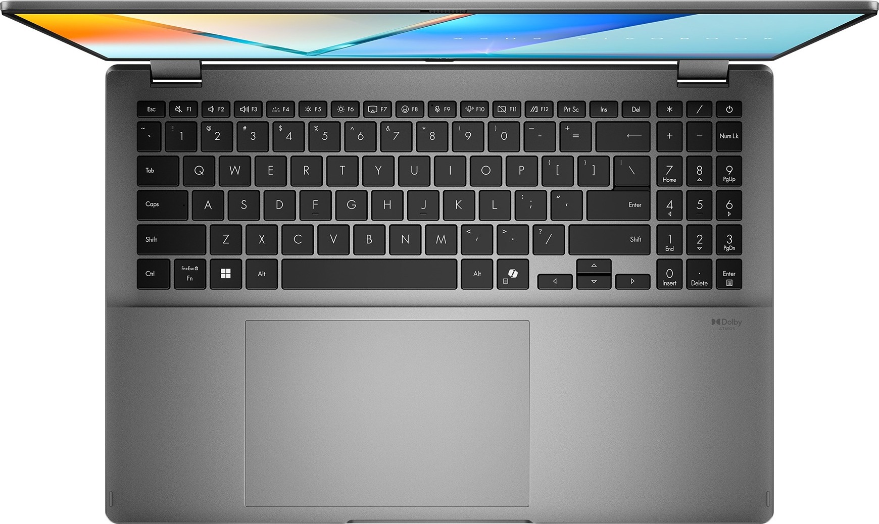 ASUS Vivobook 16 Flip/TP3607SA-OLED118W/U7-258V/16"/WUXGA/T/32GB/1TB/Intel int/W11H/Gray/2R