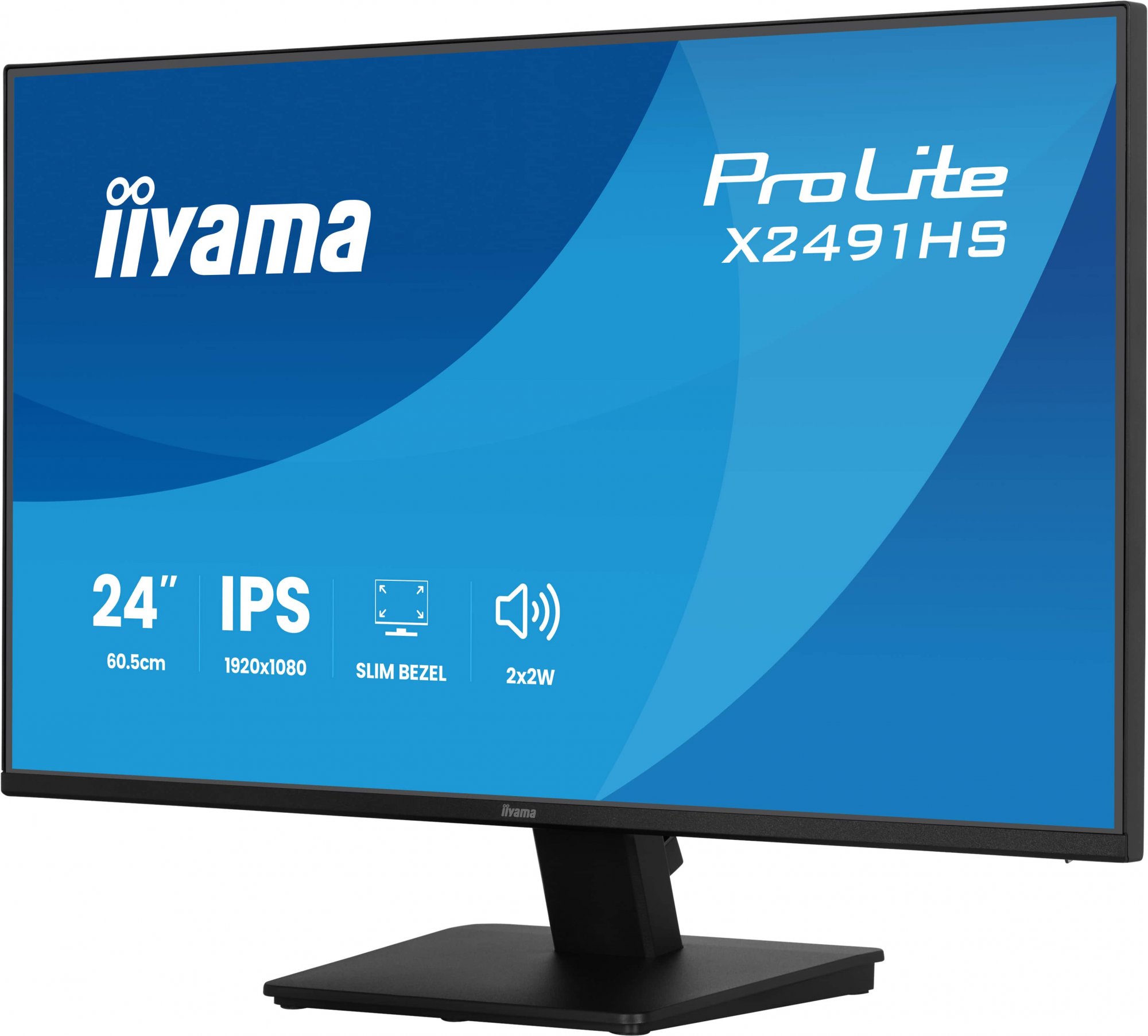 iiyama ProLite/X2491HS-B1/23,8"/IPS/FHD/120Hz/1ms/Černá/3R