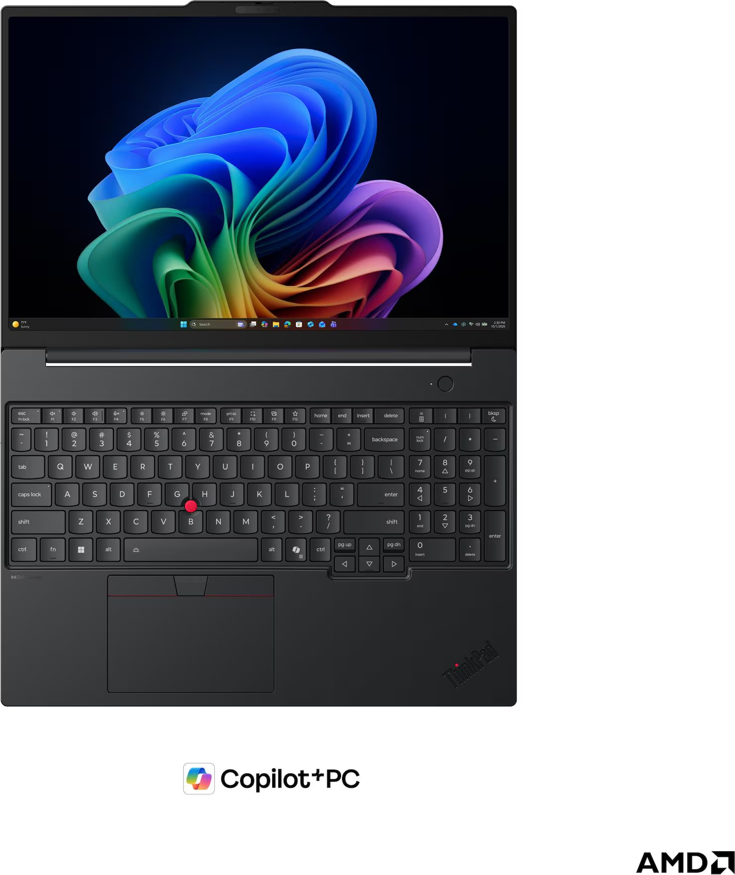 Lenovo ThinkPad T/T16 Gen 5 (AMD)/AMD Ryzen™ AI 5 PRO 440/16"/WUXGA/16GB/512GB/AMD int/W11P/Black/3R