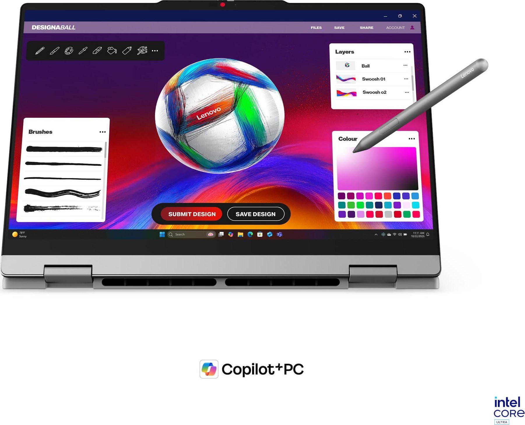 Lenovo IdeaPad 5 2-in-1/14AGP11/AI5-430/14"/WUXGA/T/16GB/512GB/AMD int/W11H/Gray/2R