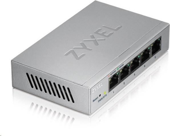 Zyxel GS1200-5 5-portový gigabitový webový inteligentný prepínač