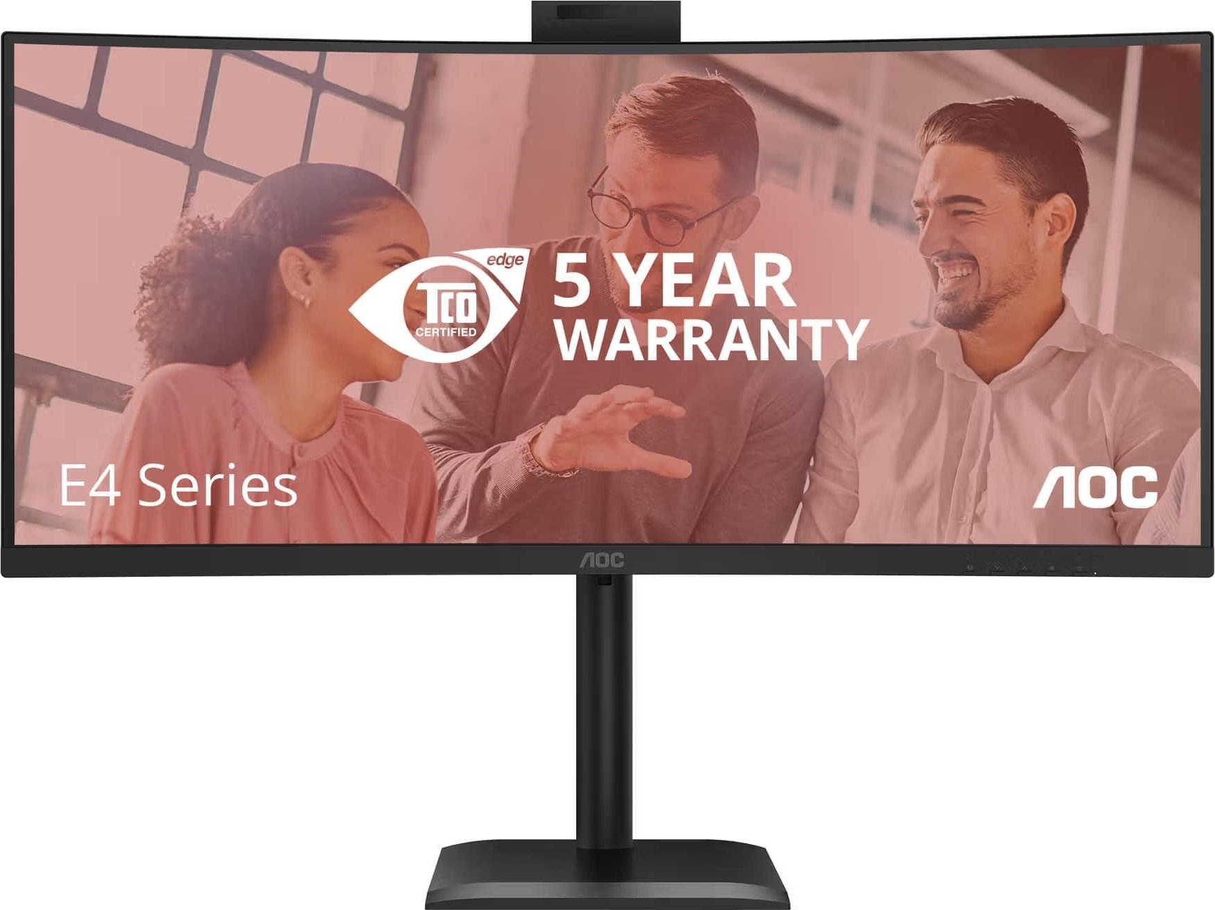 AOC MT VA 34" CU34E4CW - VA panel, 3440x1440, 120Hz, HDMI, DP, USB-C, posk obal