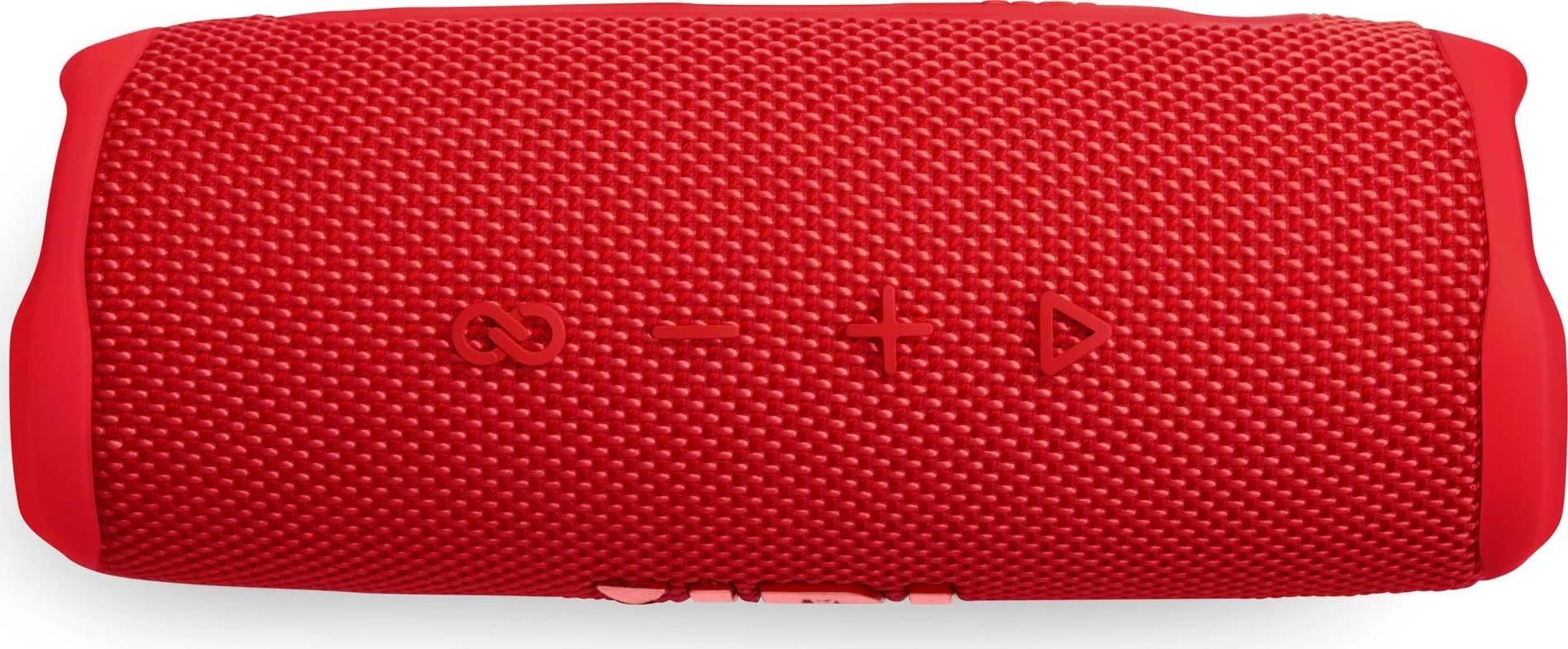 JBL Flip 6 Red přenosný vodotěsný Bluetooth reproduktor, IP67, 12 hodin přehrávání, ochrana USB nabíjení, červená