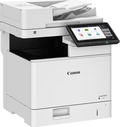 Canon imageFORCE 710 series černobílá laserová MF (kopírování/tisk/skenování) A4, 52/62/71 str./min., LCD, USB, LAN