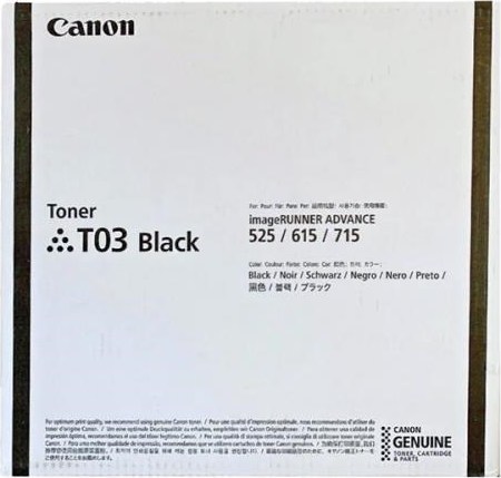 CANON toner T03 BK černý pro imageFORCE 710 series (51 500 str.)