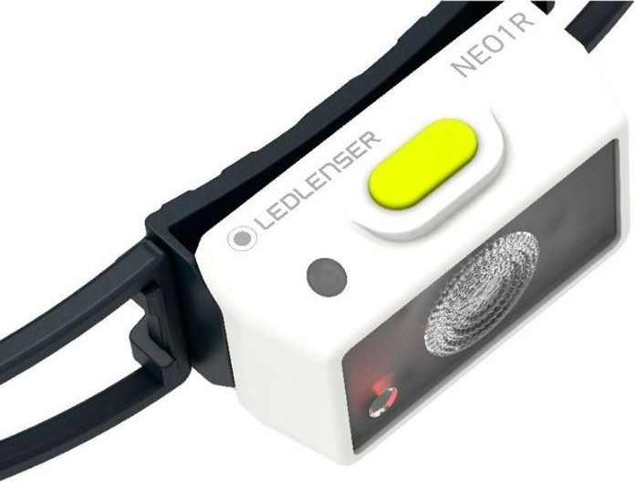 Ledlenser NEO1R běžecká čelovka, bílo-limetková