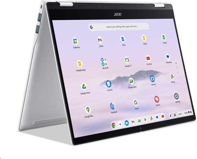 ACER NTB Chromebook Plus Spin 514 (CP514-5HN-K65H),Kompanio Ultra 910,14"WUXGA,12GB,256GB UFS,Arm Imm,Chrome OS,Silver