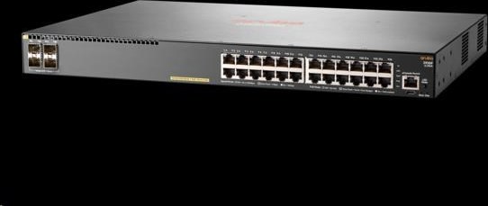 Hewlett Packard Enterprise HPE Aruba Networking 2930F 24G PoE+ 4SFP+ Switch RENEW JL255A