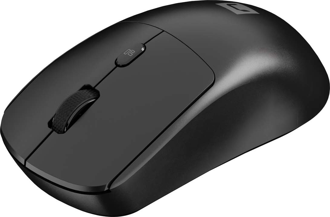 Laserová bezdrátová myš Natec HAWK 2/Kancelářská/Laserová/3 200 DPI/Bezdrátové USB/Černá
